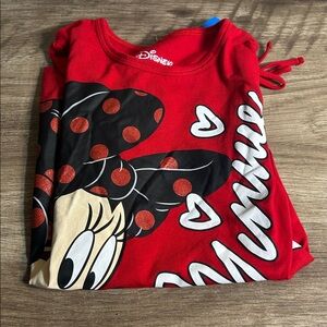 Disney Minnie Mouse T-Shirt Size 7/8 New with Tags.